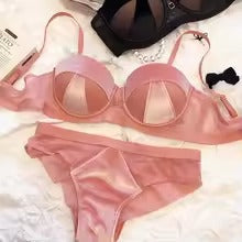 Bra gathered half cup