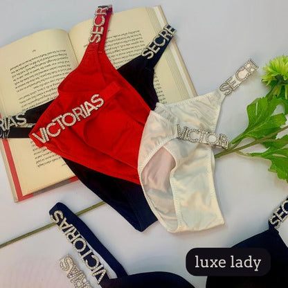 Victoria’s Secret Stylish Straps Bra & Panty Set